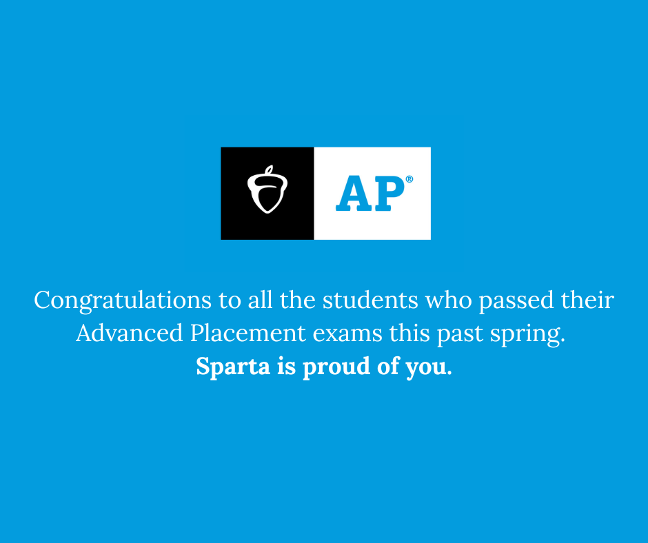 congratulations to AP students
