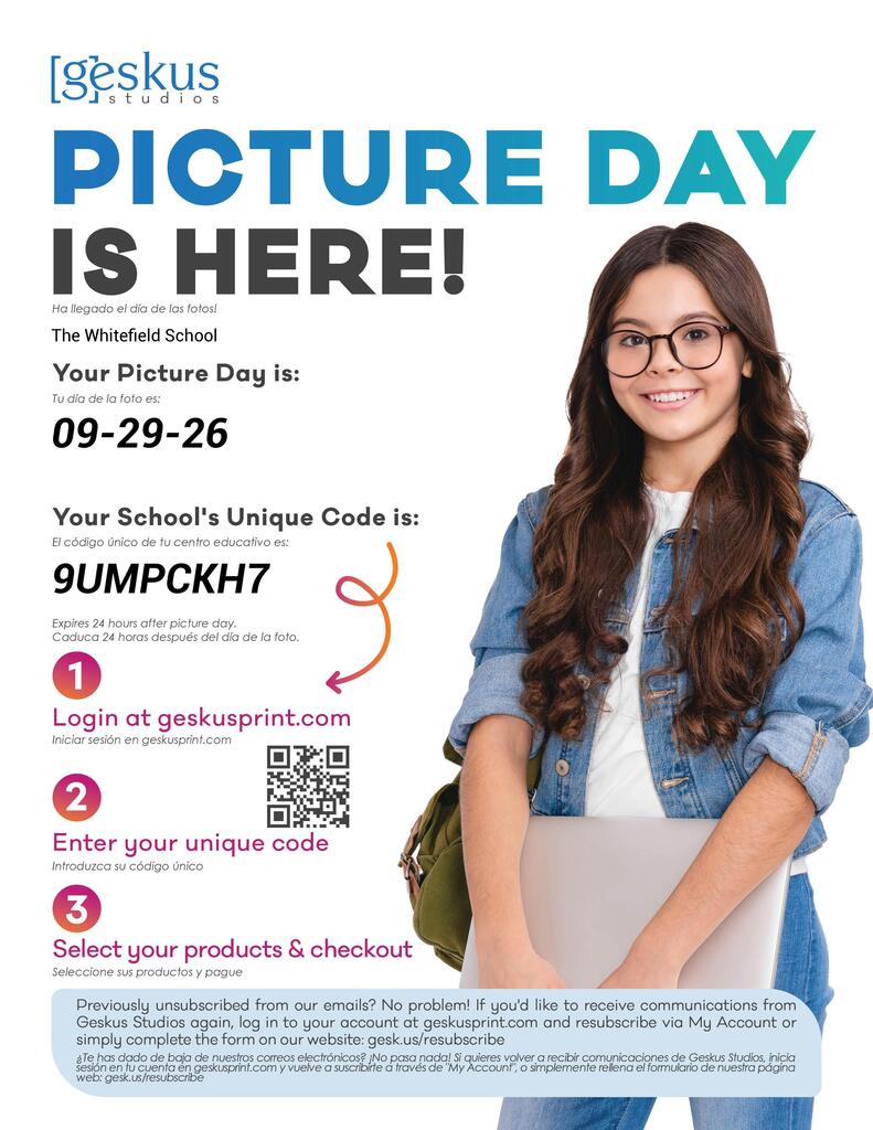 picture day flyer
