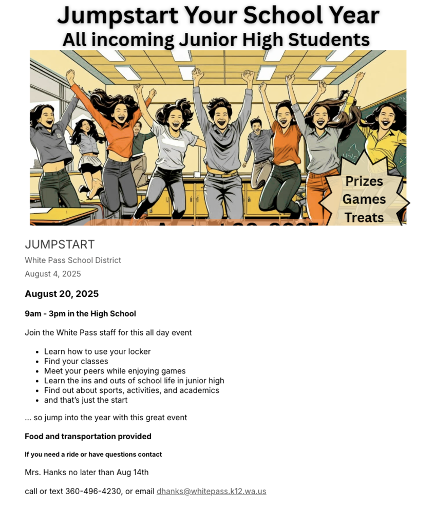 Jump Start Details