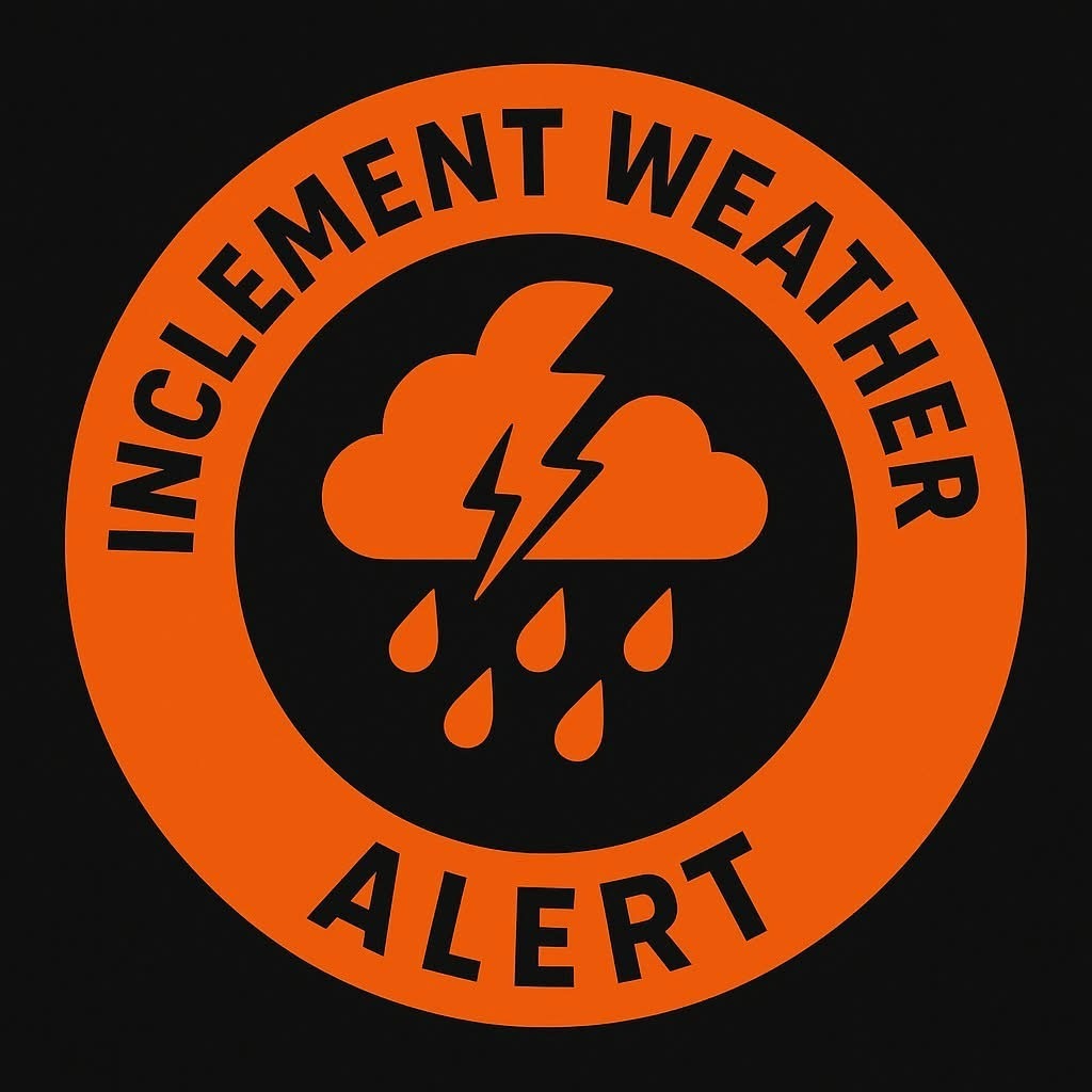 Inclement Weather Alert