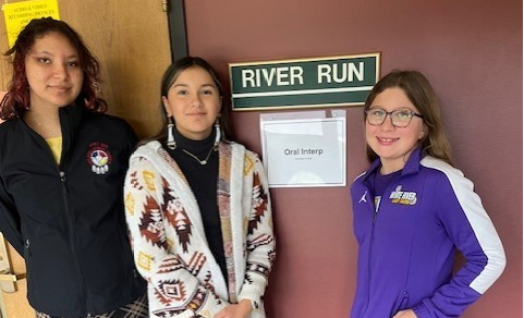 Aurora, Emma,  and Sawyer