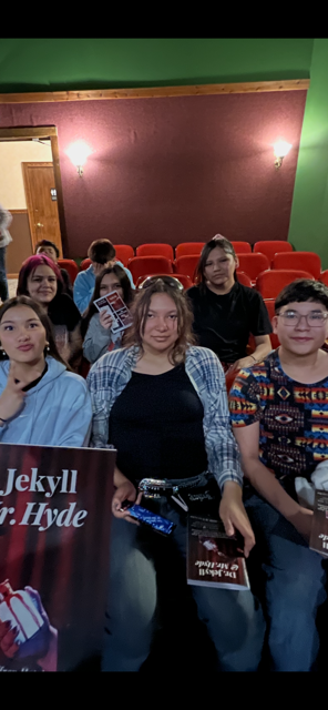 Students attending Jekyll and Hyde Performance