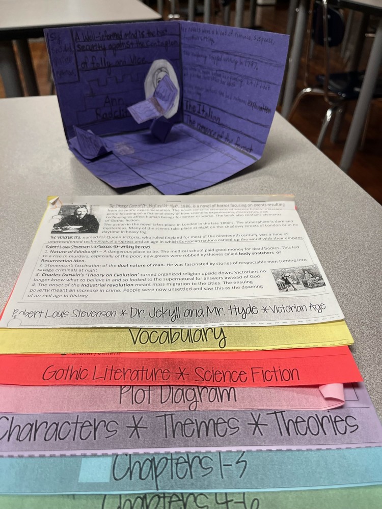 Jekyll Hyde Flipbook and Horror Corner