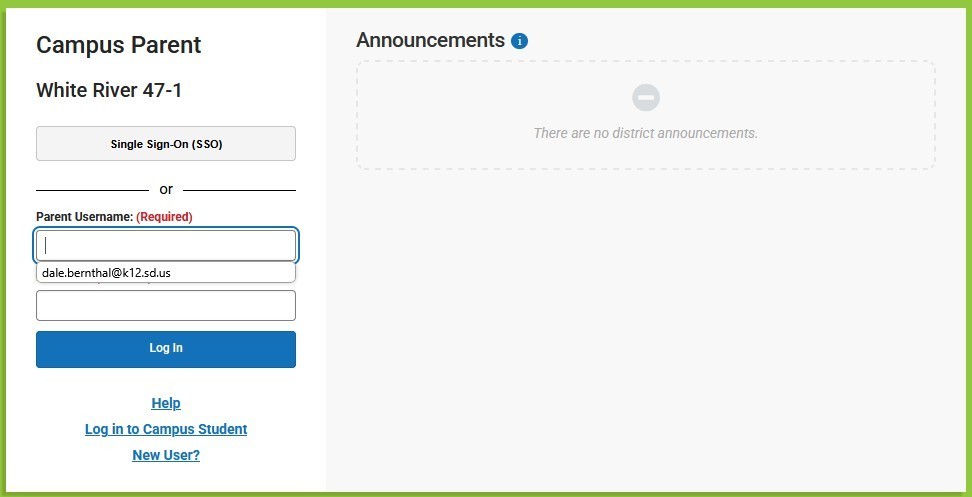 Campus Parent Portal