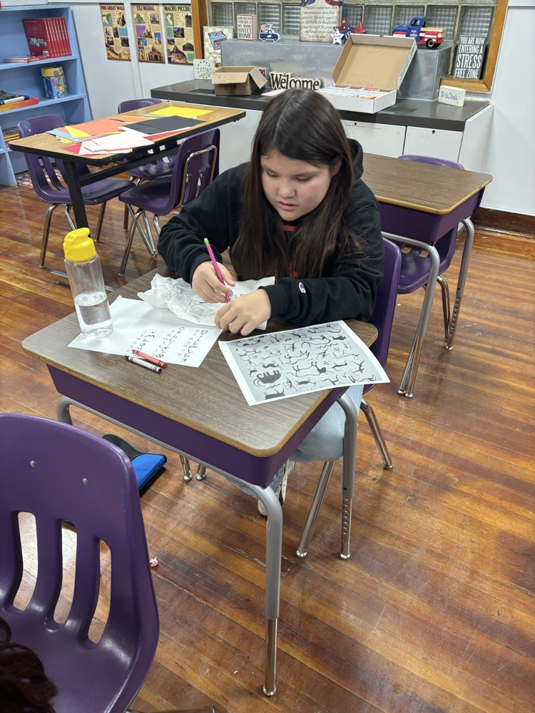 creating Stone Age drawings
