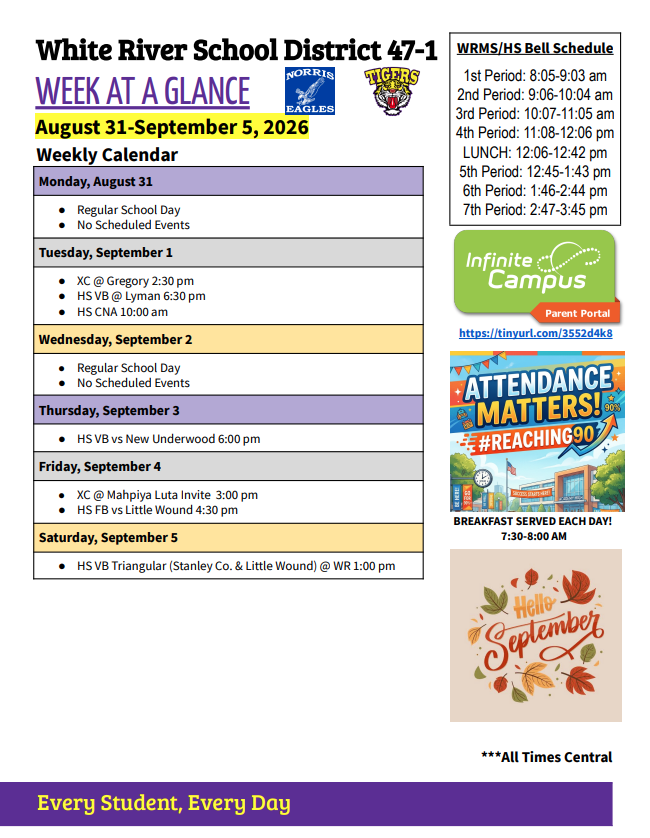 aug 31-sept 5