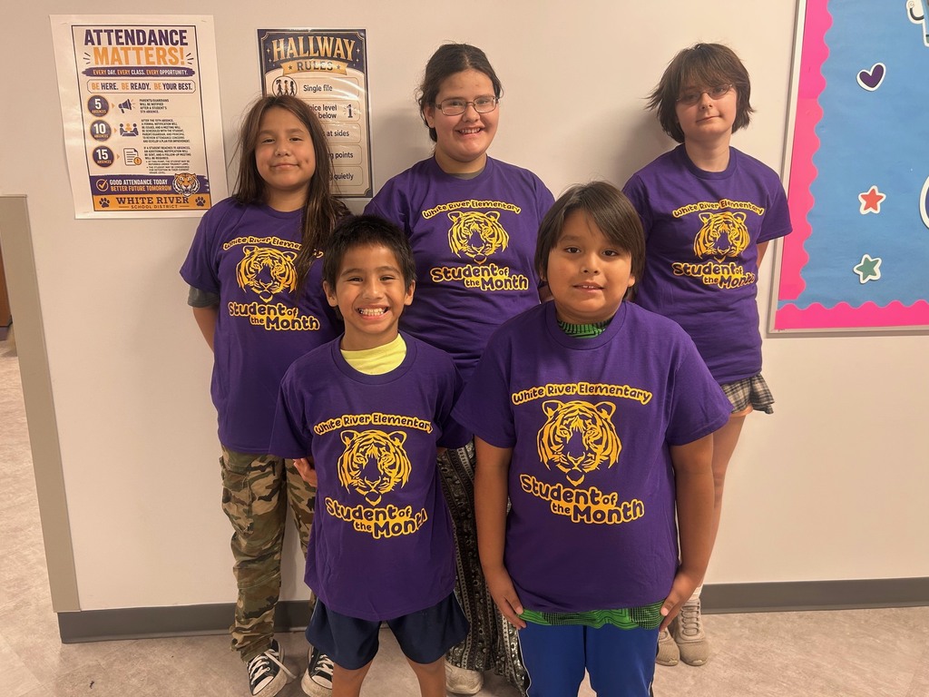 3rd - 5th Grade Students of the Month
