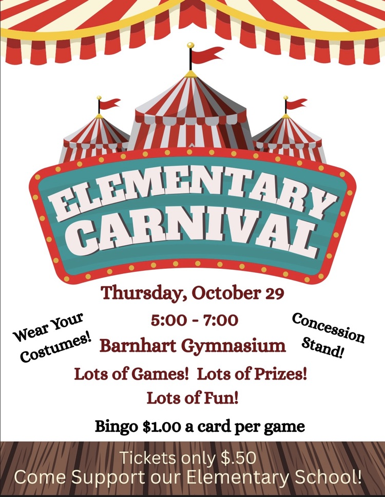elementary carnival reminder 