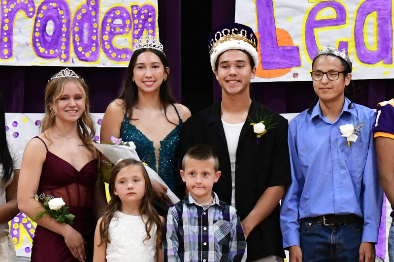 Homecoming Royalty Students