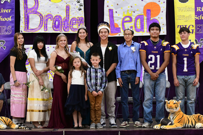 Homecoming Royalty Students
