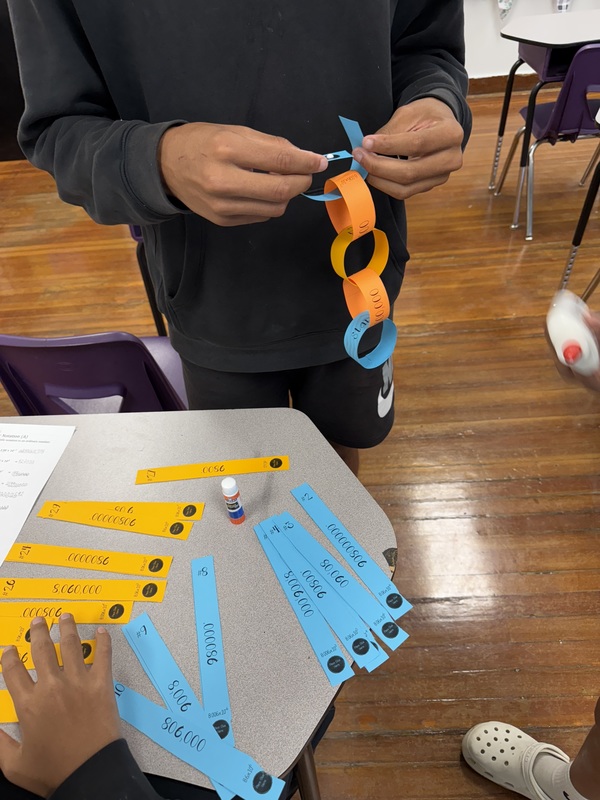 Paper Chain: Scientific Notation