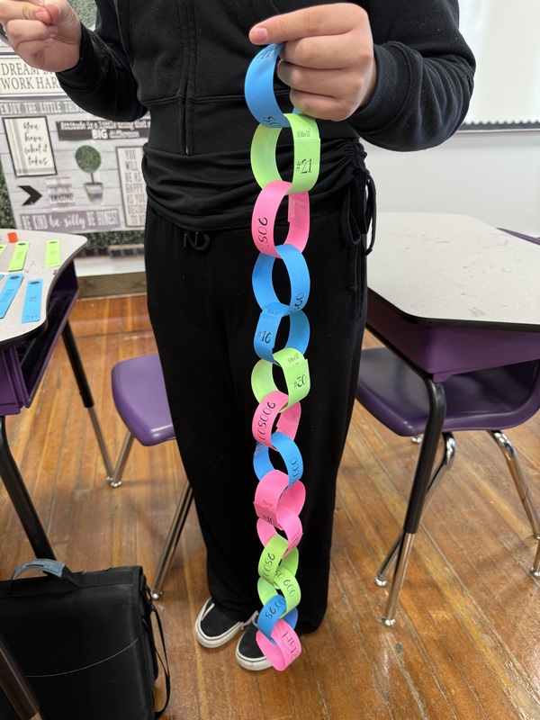Paper Chain: Scientific Notation