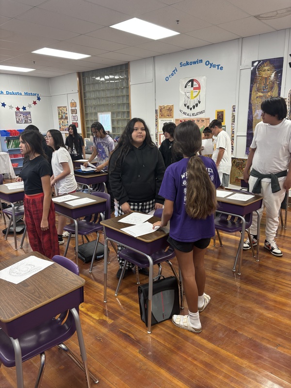 Bioglyphs of students