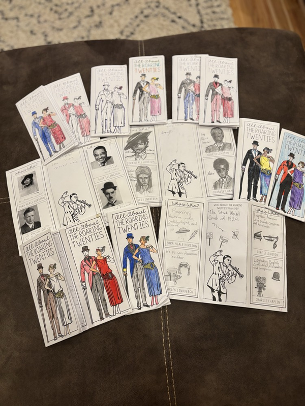 Roaring 20’s brochures  