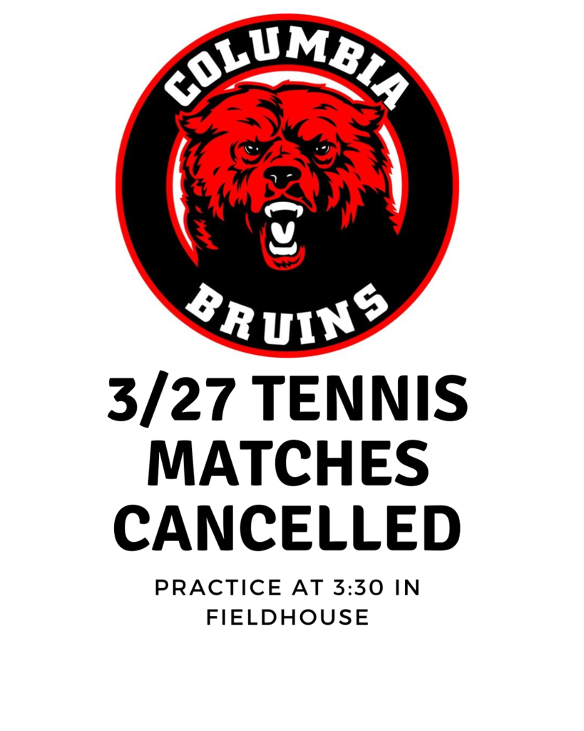 tennis match cancelled