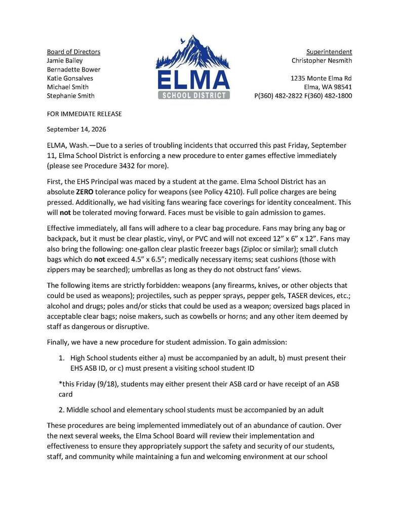Elma's Update
