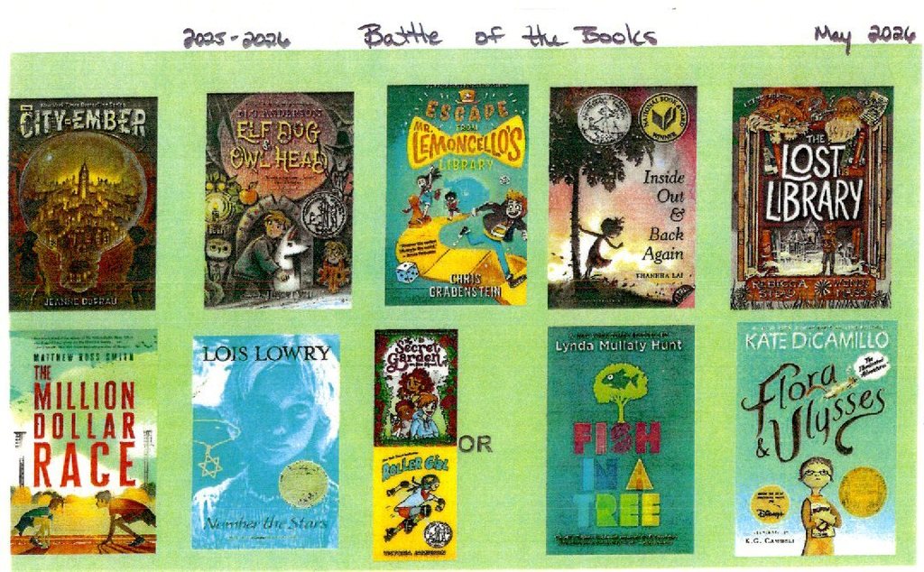 Battle Books 2025-2026