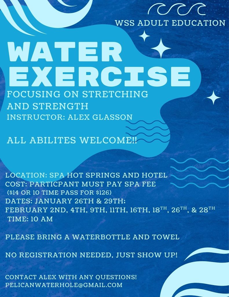 Blue and White World Water Day Flyer