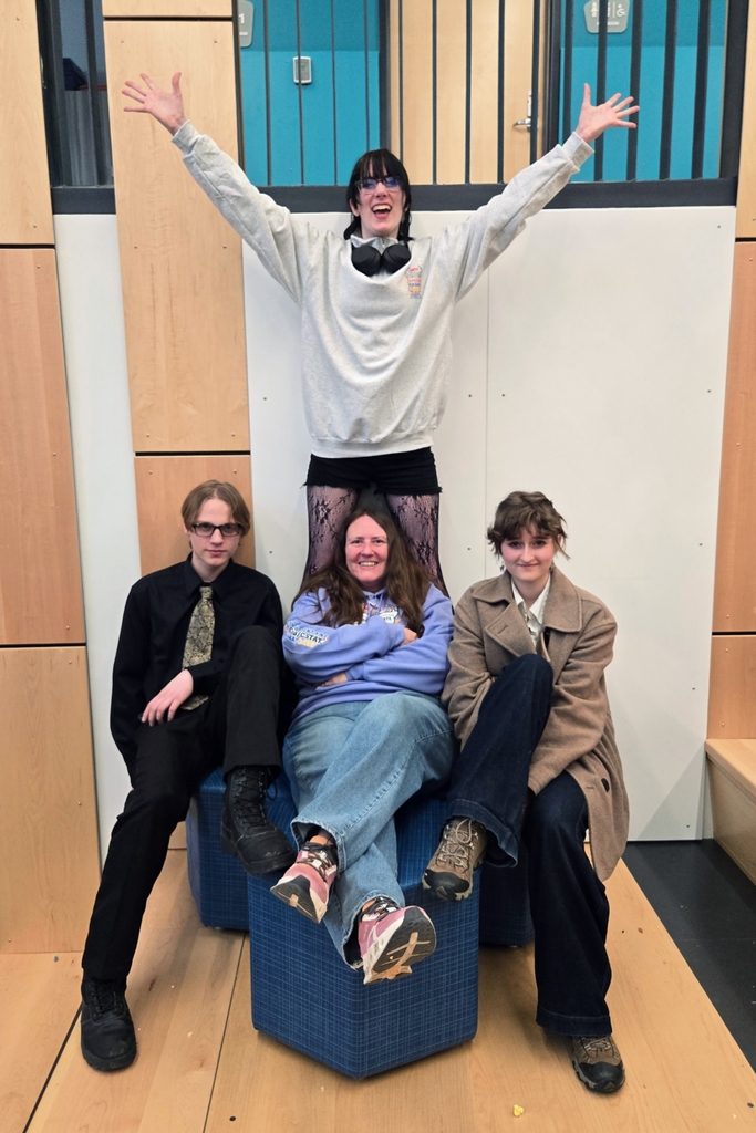 Hornet Speech & Drama team celebrating their successes.