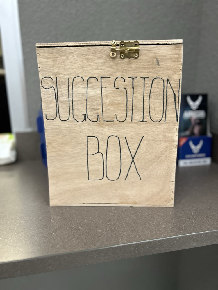 Suggestion box