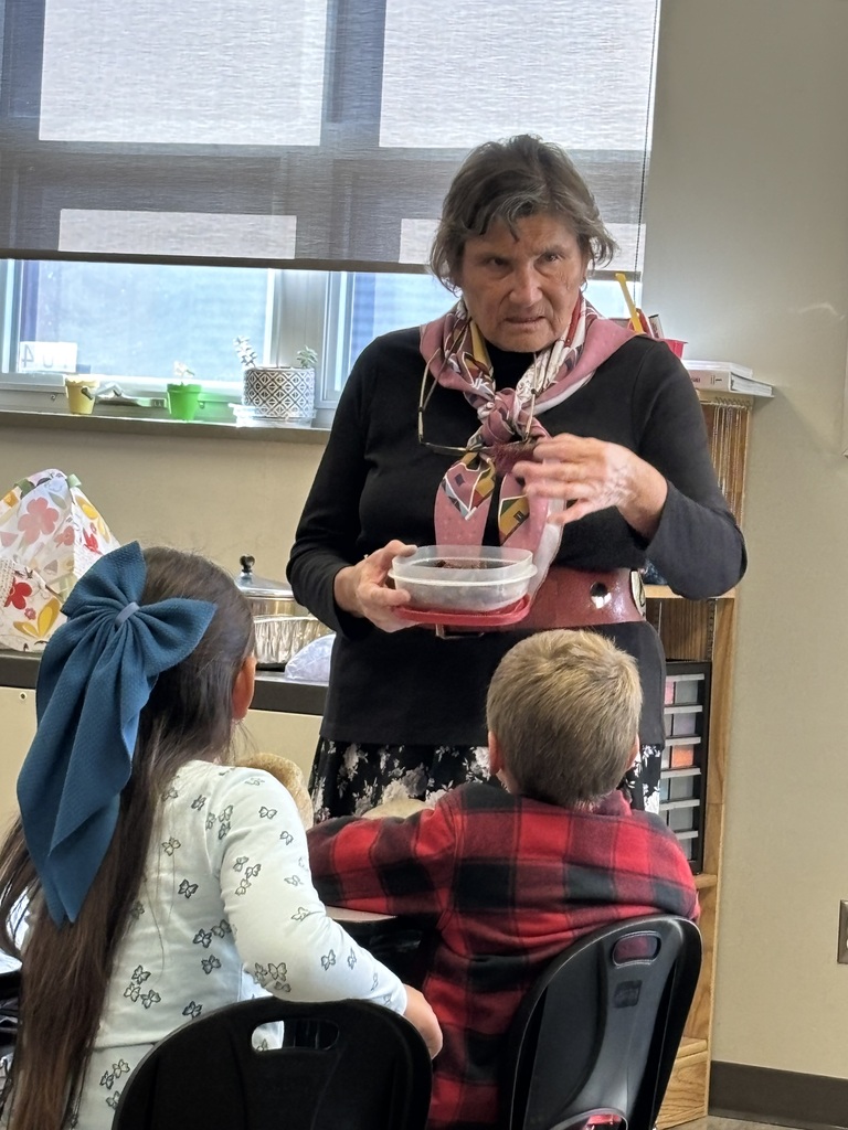 Brenda sharing education