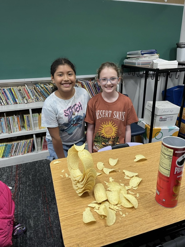 5th grade Pringles challenge