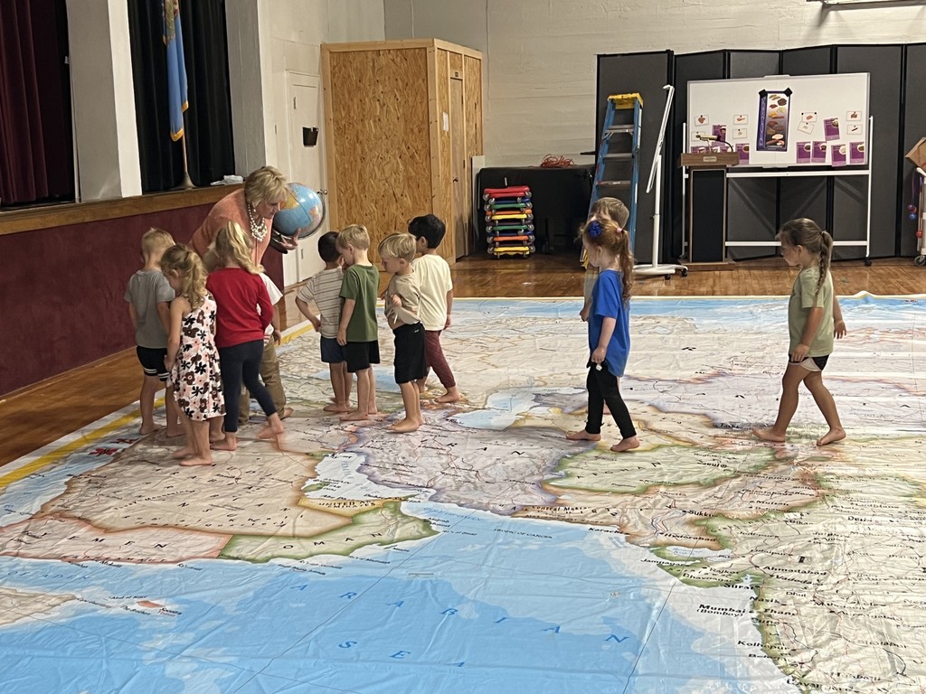 giant map