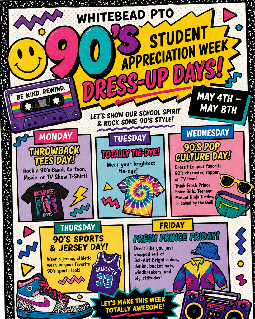 Let's have some fun next week for Student Appreciation Week!!!