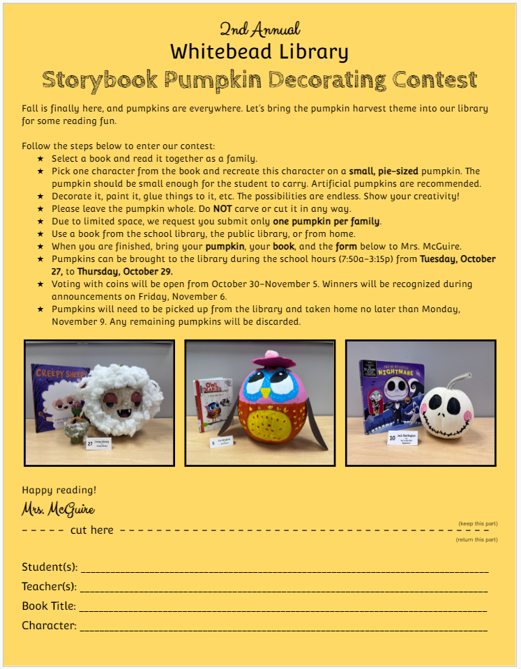 storybook pumpkins