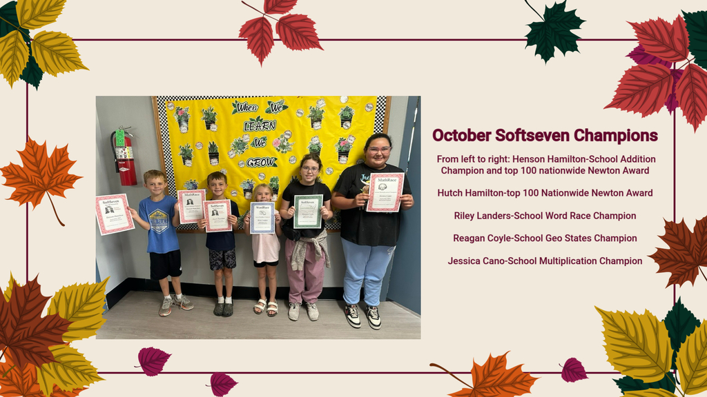 October Softseven Champions