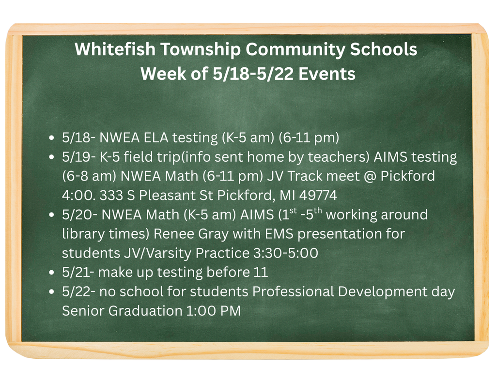 Announcements