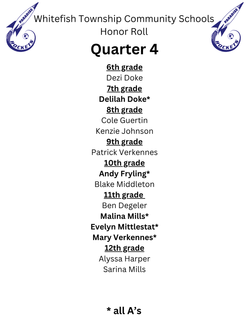 honor roll