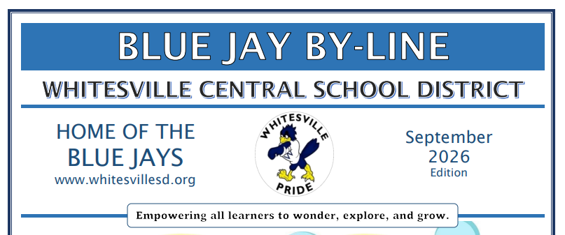 Whitesville Central School Blue Jay By-Line