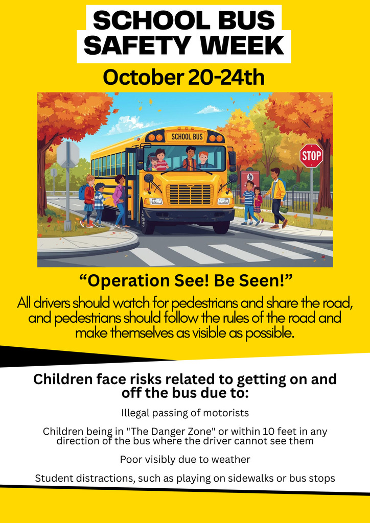 WCS School Bus Safety Week 2025