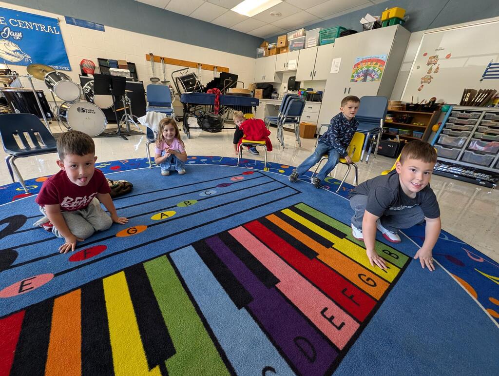 Whitesville Central School Music Class 2026