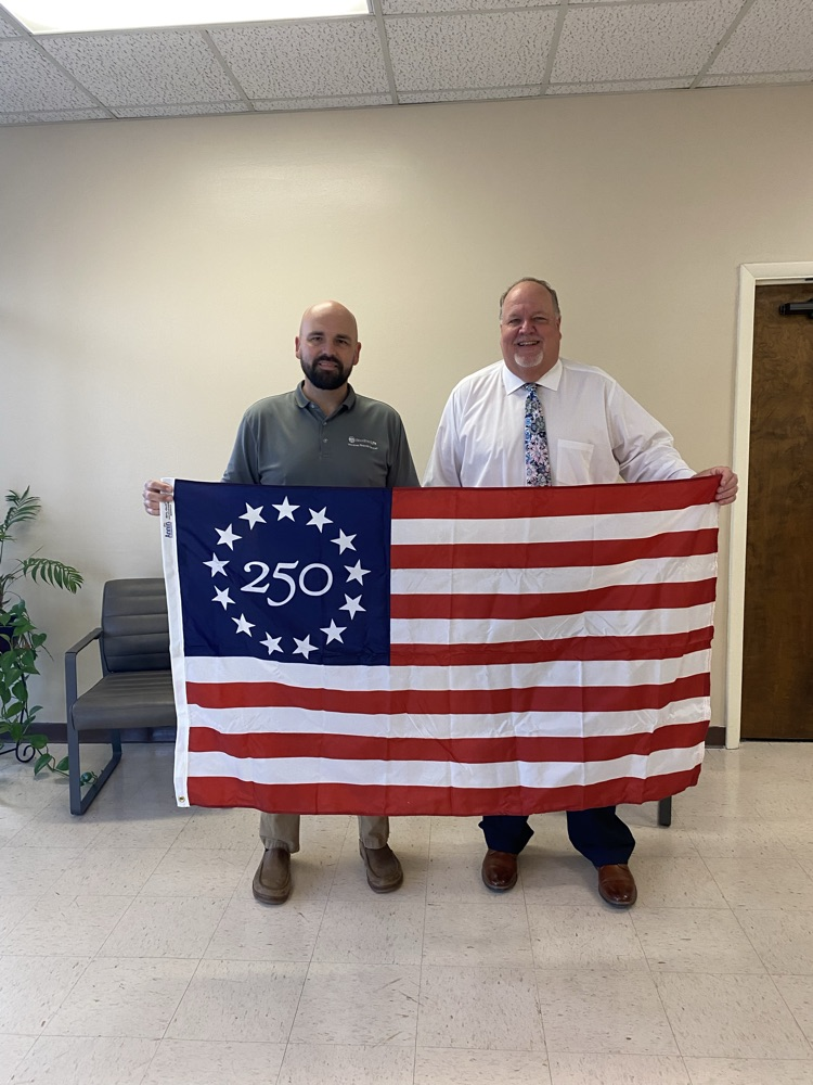 American flag donation 