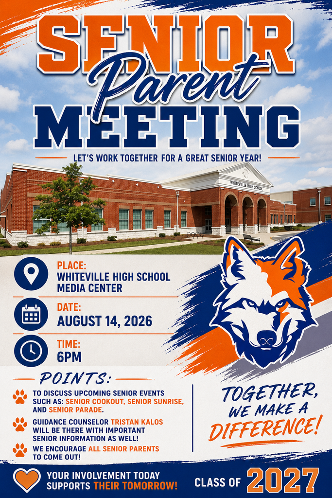 Senior Parent Meeting Class of 2027