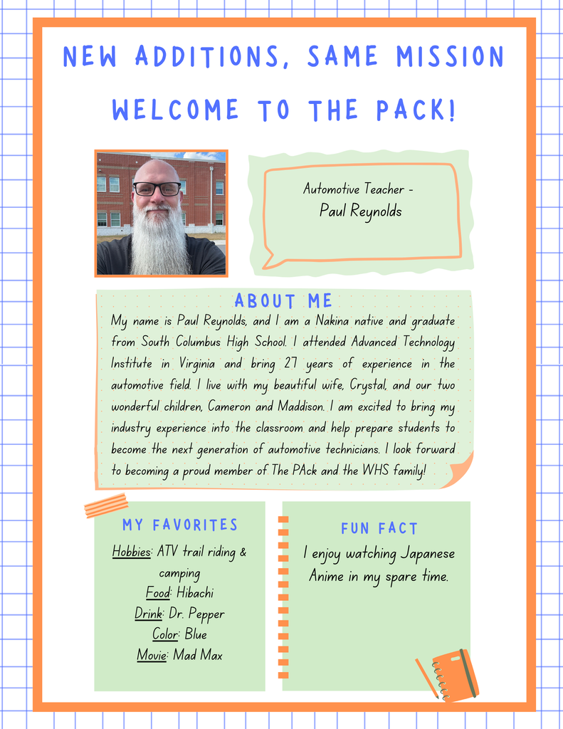 Meet Mr. Reynolds