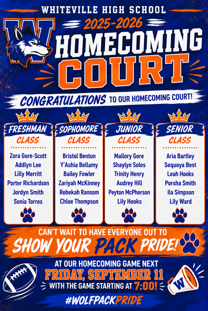 26/27 Homecoming Court