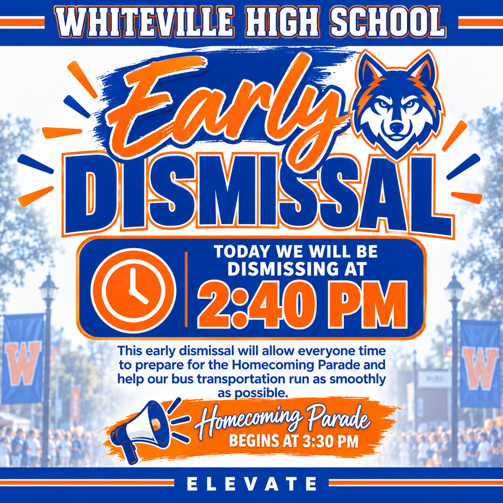 2:40 Dismissal for Parade