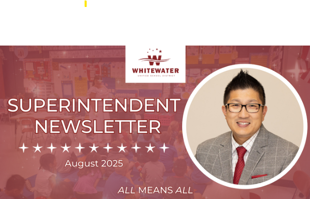 Superintendent Newsletter August 2025