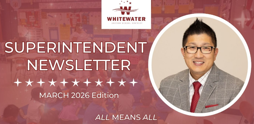 Superintendent Samuel Karns' March Newsletter