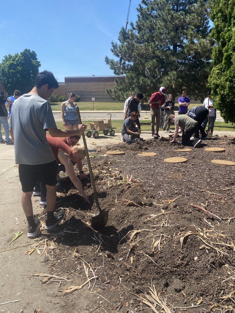 Hope Garden Transplanting