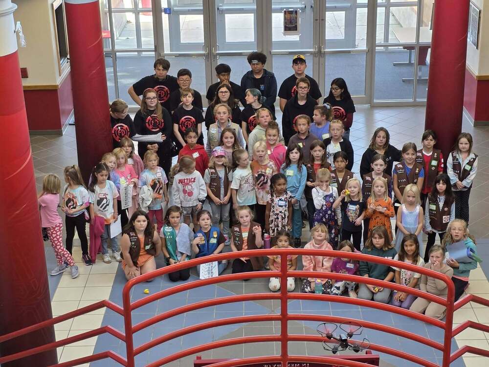 Girl Scout Robotics Badge Day