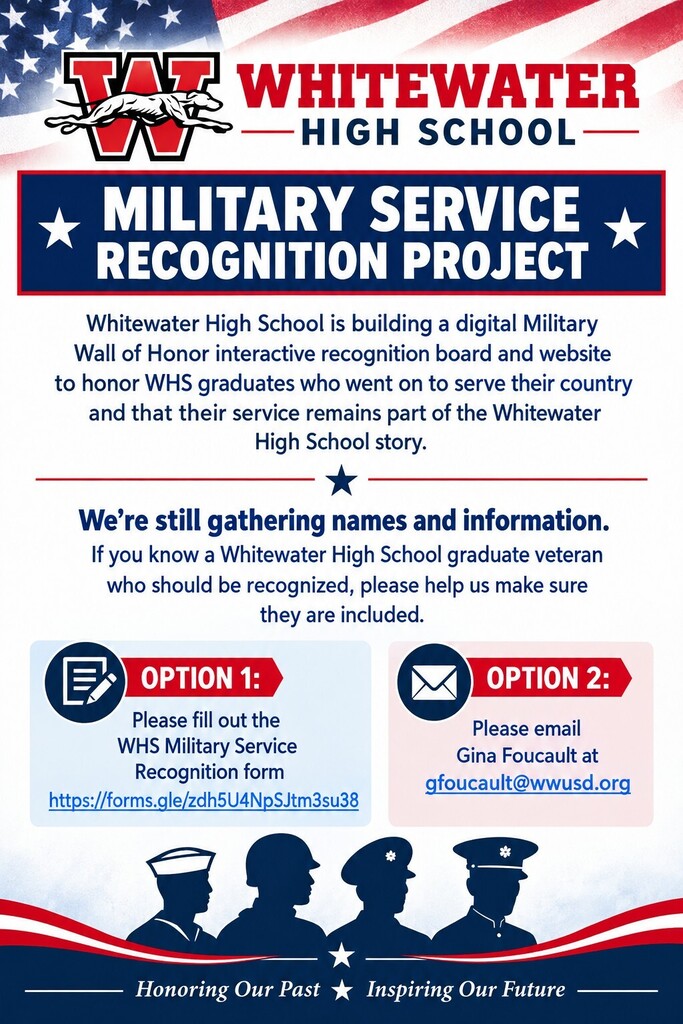 WHS Military Recognition