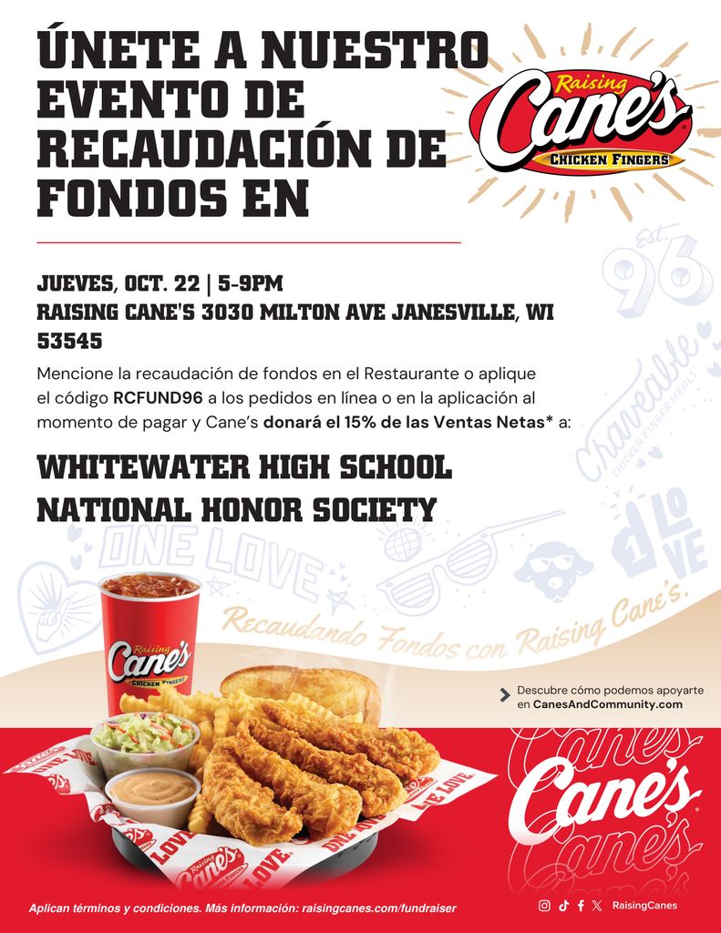 NHS Fundraiser Spanish