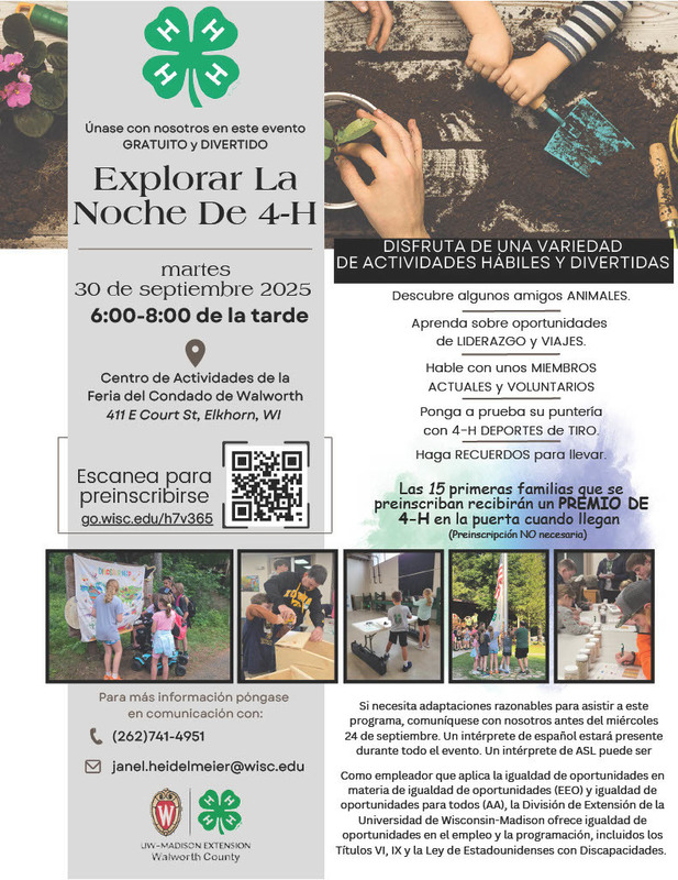 Explore 4H Spanish