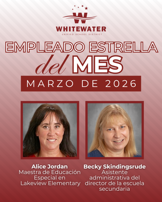 All-Star Staff of the Month March 2026 Spanish