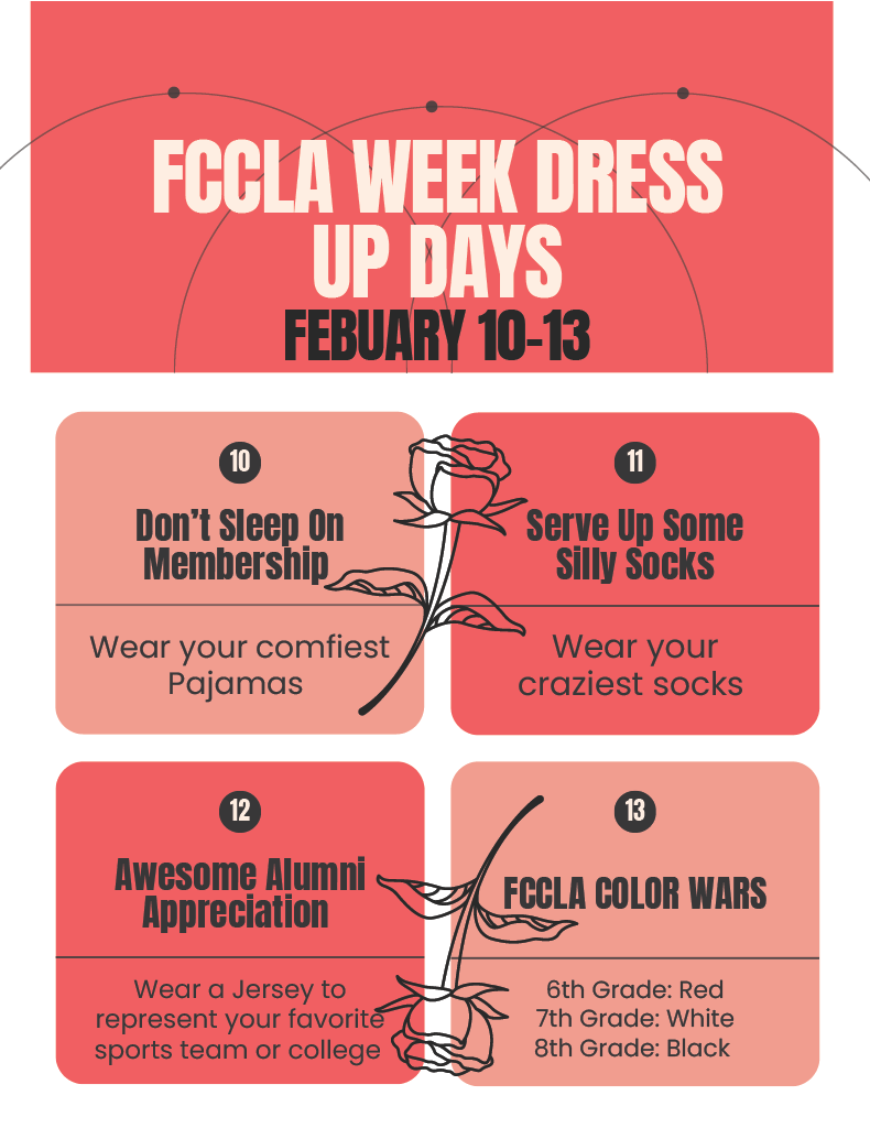 FCCLA Week Dress Up Days