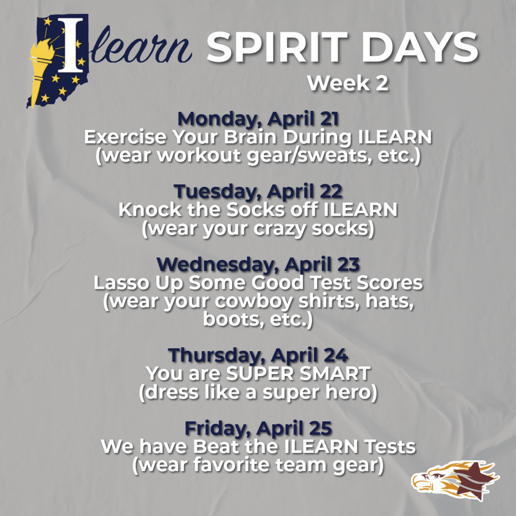 ILEARN Spirit Days - Week 2